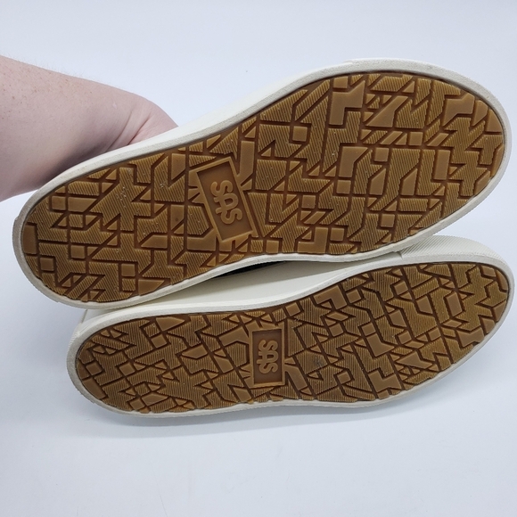 SAS platform sneakers Women US 8 Medium Width gray white black snake Free Rein - Picture 7 of 10